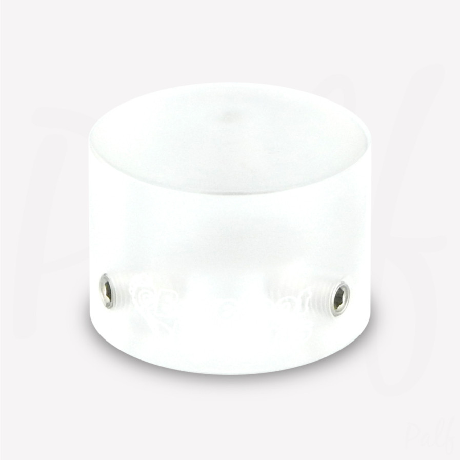 V1 tallboy plastique transparent
