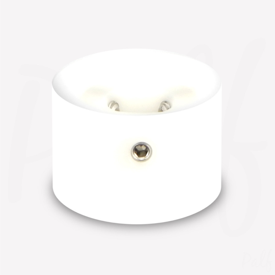 V1 tallboy plastique blanc