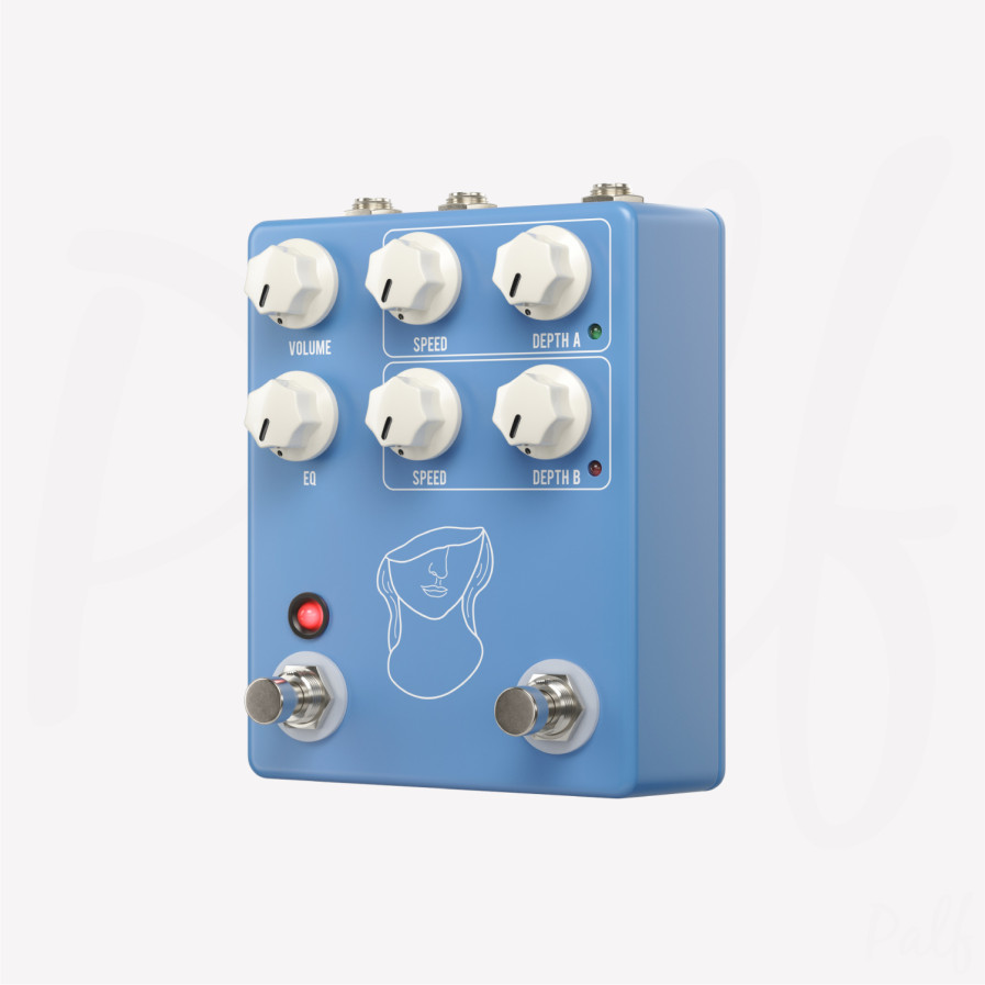 JHS Artificial Blonde, vibrato analogique stéréo signature Madison 