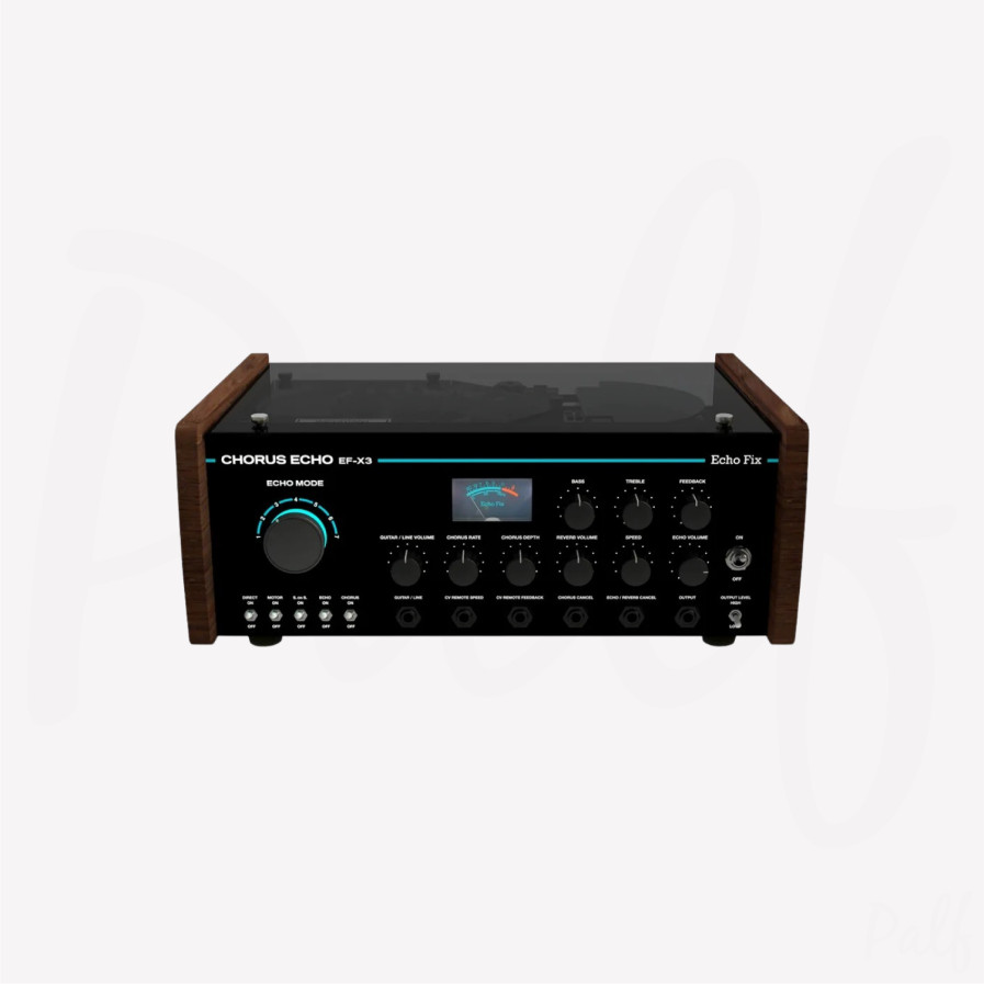 EF-X3 Tape Echo Table Top Black