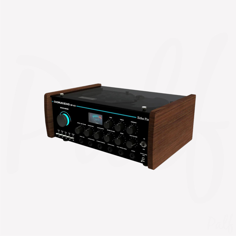 EF-X3 Tape Echo Table Top Black