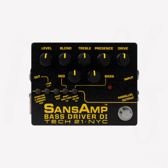 Tech 2 Bass Module Tech 21 - SansAmp Bass Driver D.I V2 | Votre nouvel ampli basse